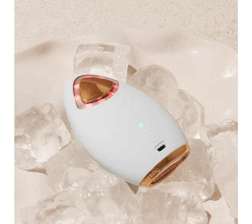 SILK'N Bright Lux Facial Cleansing Brush & Massager - Blue image number 7 of 12