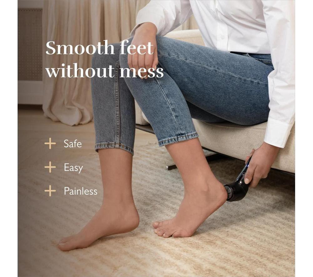 SILK'N FreshPedi Electric Callus Remover - Matte Black image number 4 of 8