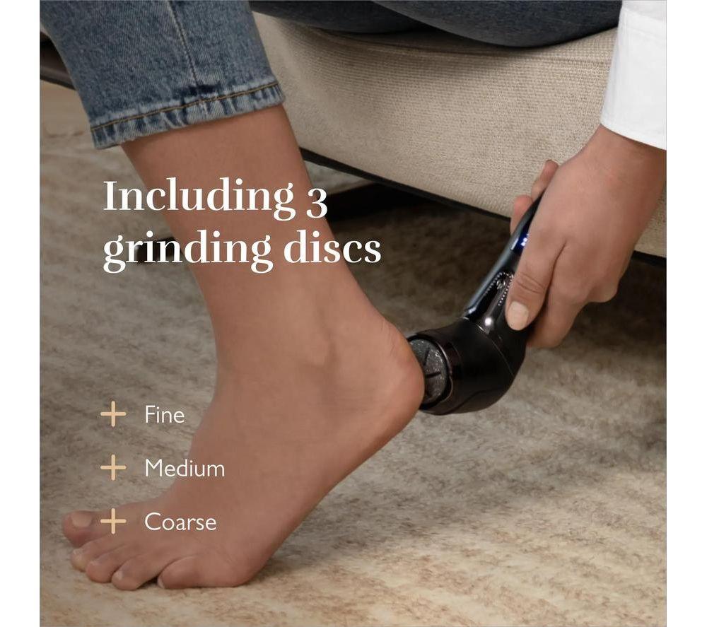 SILK'N FreshPedi Electric Callus Remover - Matte Black image number 5 of 8
