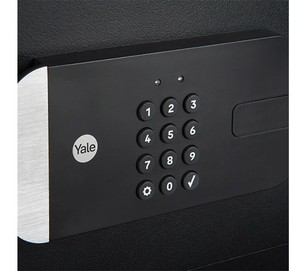 YALE YSS/250/EB1 Smart Safe - Large, Black image number 4 of 4