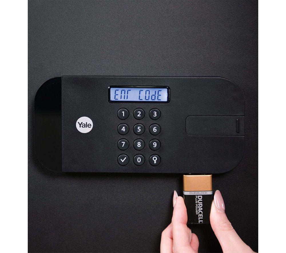 YALE High Security Office Safe - Large, Black image number 3 of 6