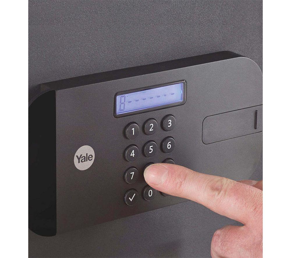 YALE High Security Office Safe - Large, Black image number 5 of 6