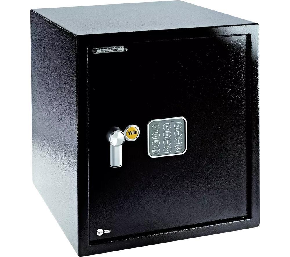 YALE YSV/390/DB1 Value Office Safe - Large, Black image number 2 of 6