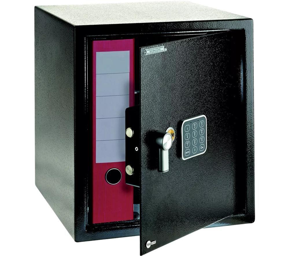 YALE YSV/390/DB1 Value Office Safe - Large, Black image number 3 of 6