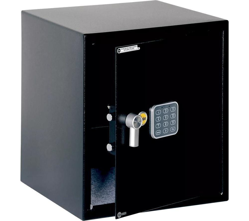 YALE YSV/390/DB1 Value Office Safe - Large, Black image number 5 of 6