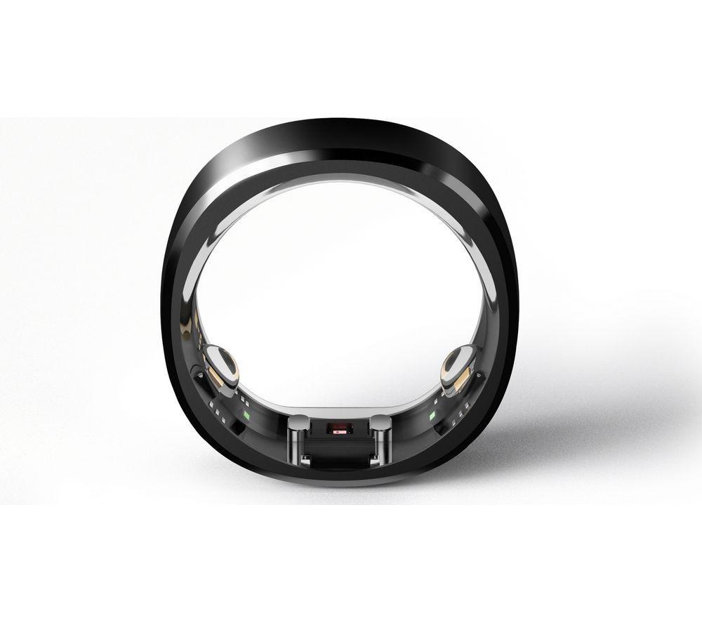 RINGCONN Smart Ring - Midnight Black, Size 8 image number 2 of 13