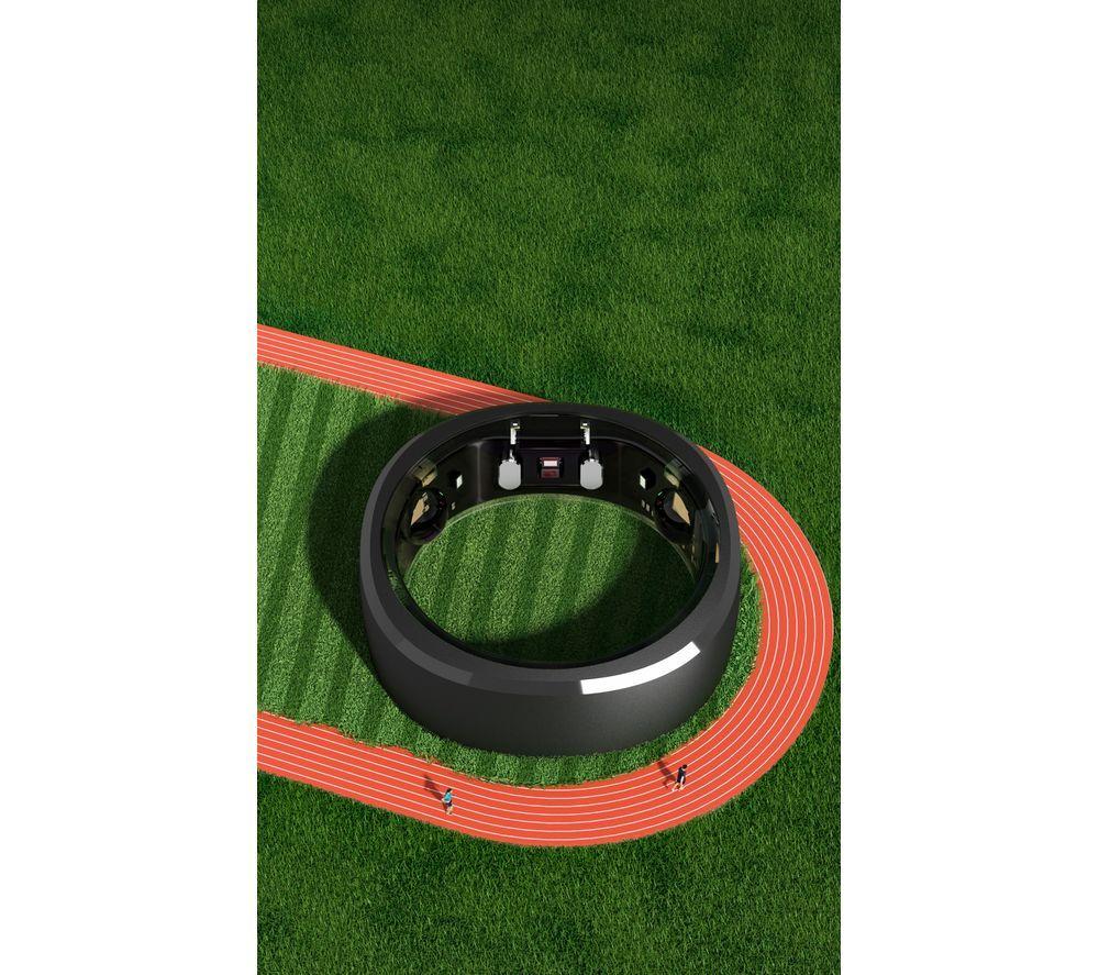 RINGCONN Smart Ring - Midnight Black, Size 8 image number 8 of 13