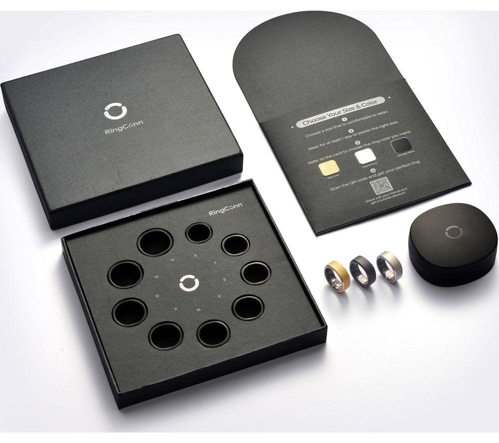 RINGCONN Smart Ring Sizing Kit - Black image number 3 of 4