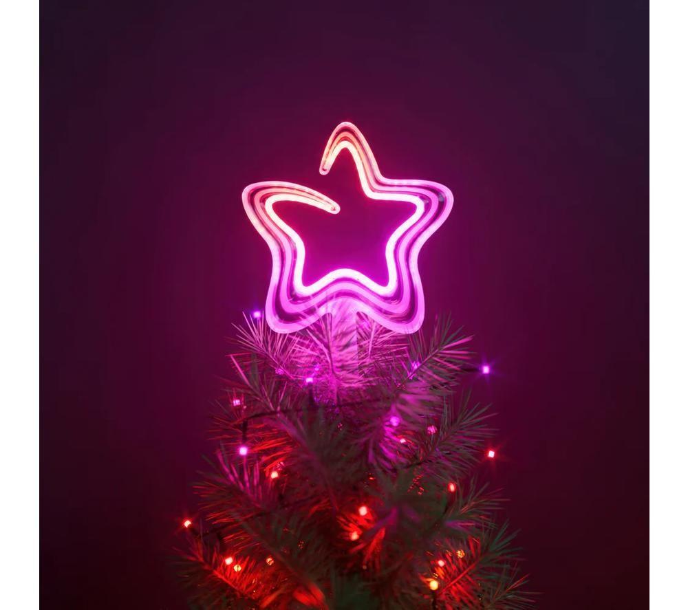 TWINKLY TWTT030SPP-GUSB Smart LED Christmas Tree Topper - 76 LEDs image number 2 of 6