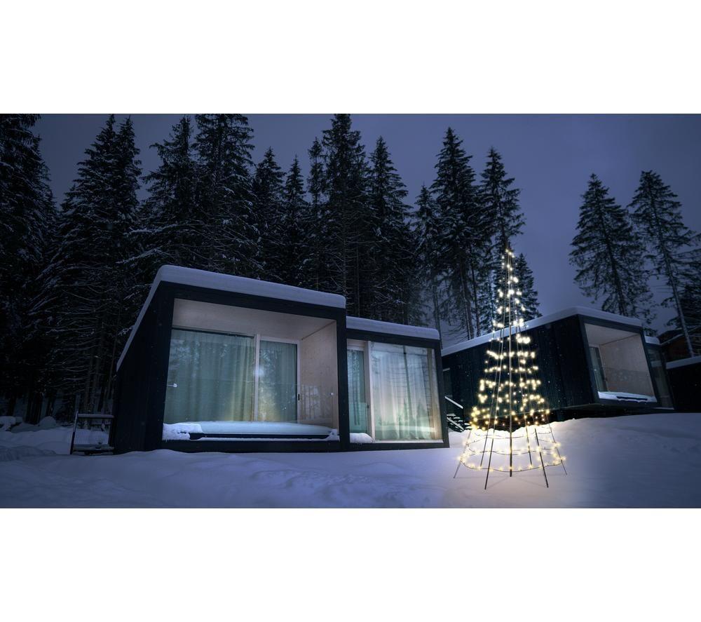 TWINKLY Generation II Smart 300 Multi-colour LED Light Tree - 6.5 ft / 2 m image number 4 of 10