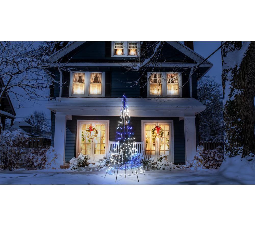 TWINKLY Generation II Smart 300 Multi-colour LED Light Tree - 6.5 ft / 2 m image number 5 of 10