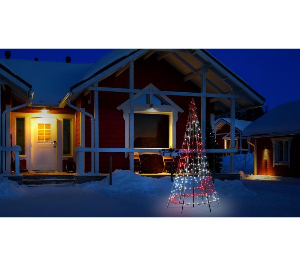 TWINKLY Generation II Smart 300 Multi-colour LED Light Tree - 6.5 ft / 2 m image number 6 of 10
