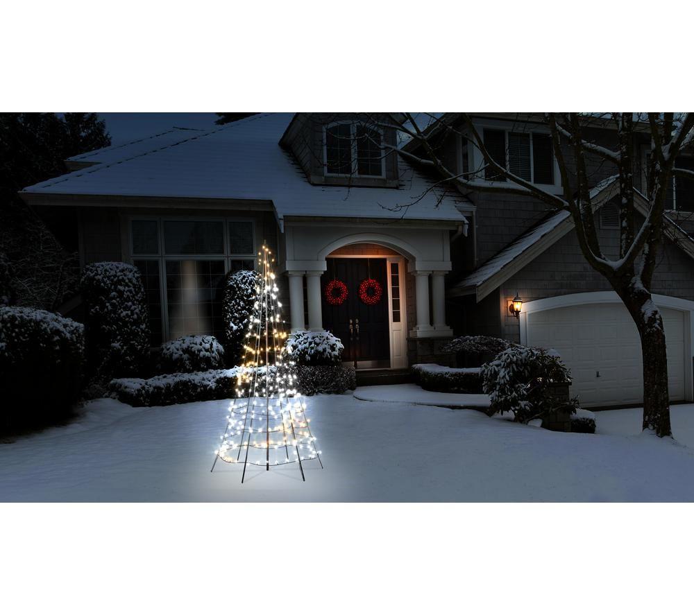 TWINKLY Generation II Smart 300 Multi-colour LED Light Tree - 6.5 ft / 2 m image number 7 of 10