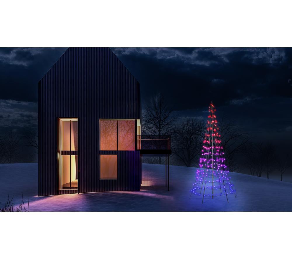 TWINKLY Generation II Smart 300 Multi-colour LED Light Tree - 6.5 ft / 2 m image number 9 of 10