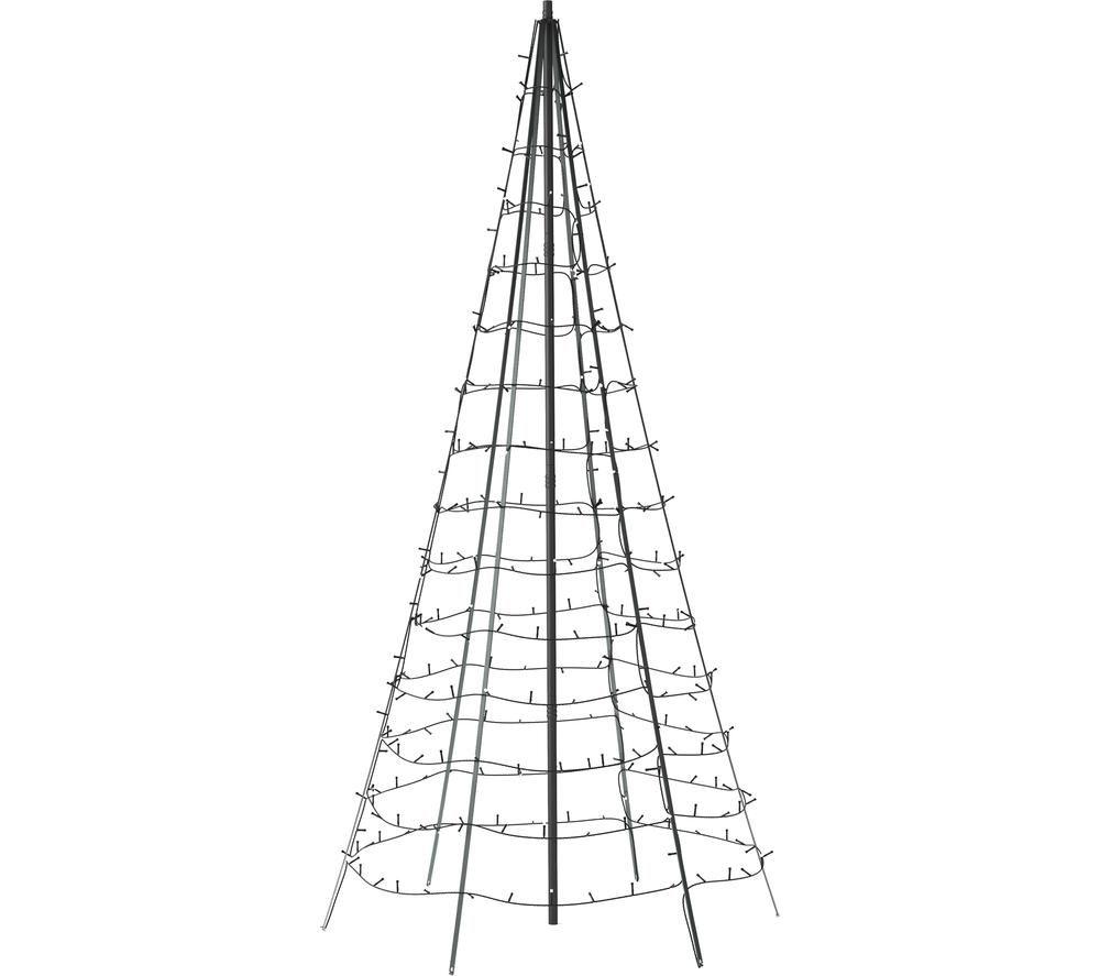 TWINKLY Generation II Smart 300 Multi-colour LED Light Tree - 6.5 ft / 2 m image number 10 of 10
