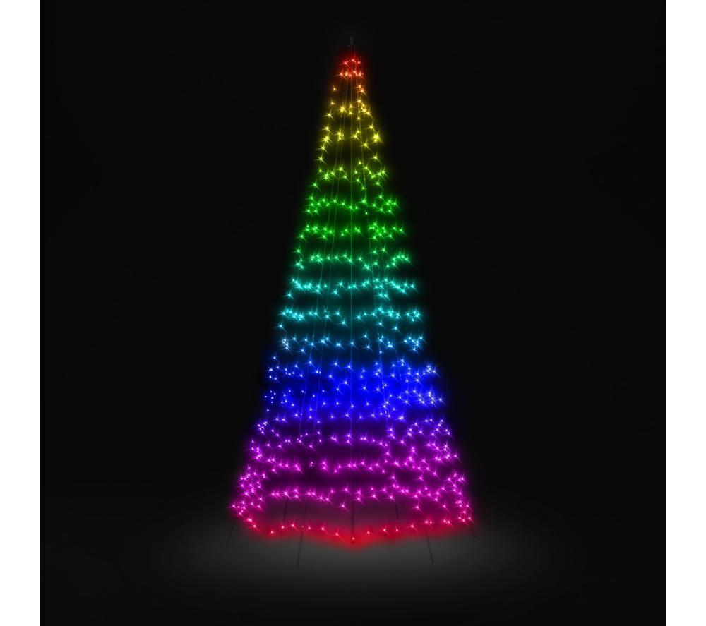 TWINKLY Generation II Smart 450 Multi-colour LED Light Tree - 10 ft / 3 m image number 3 of 5
