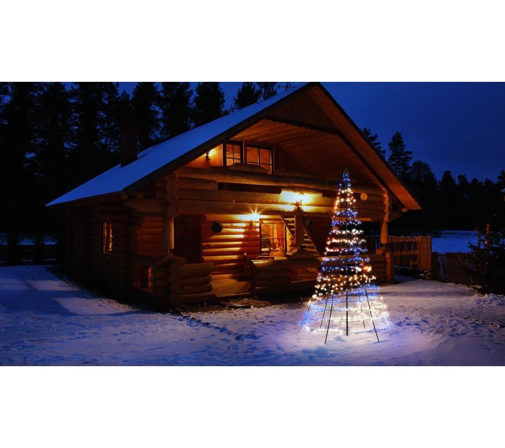 TWINKLY Generation II Smart 450 Multi-colour LED Light Tree - 10 ft / 3 m image number 4 of 5