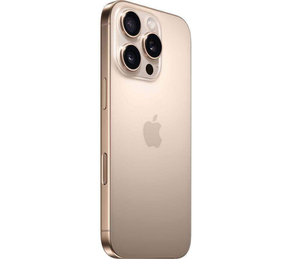 APPLE iPhone 16 Pro - 128 GB, Desert Titanium image number 3 of 10
