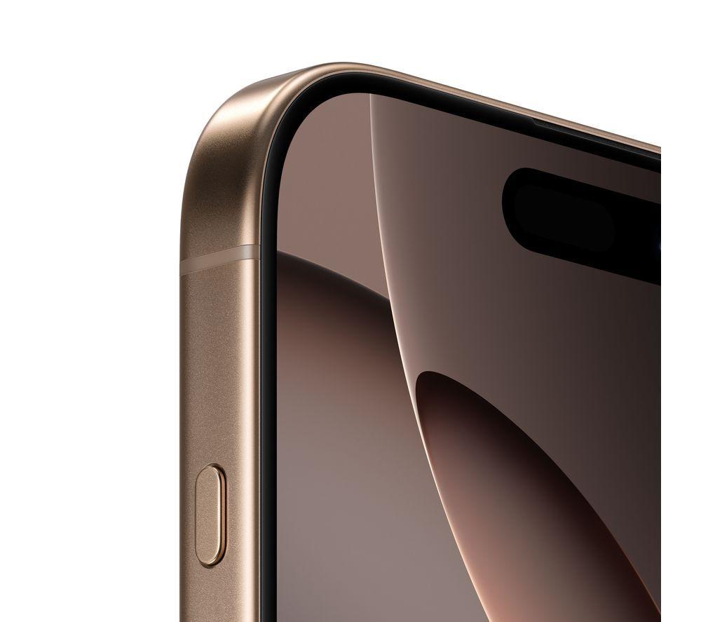 APPLE iPhone 16 Pro - 128 GB, Desert Titanium image number 4 of 10