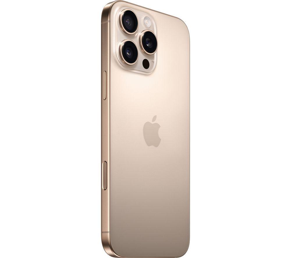 Buy APPLE iPhone 16 Pro Max - 256 GB, Desert Titanium | Currys