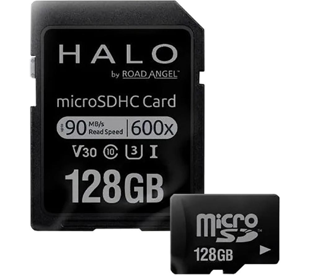 Road Angel Rsd128 Halo Premium Dash Cam Microsdhc Memory Card - 128 Gb