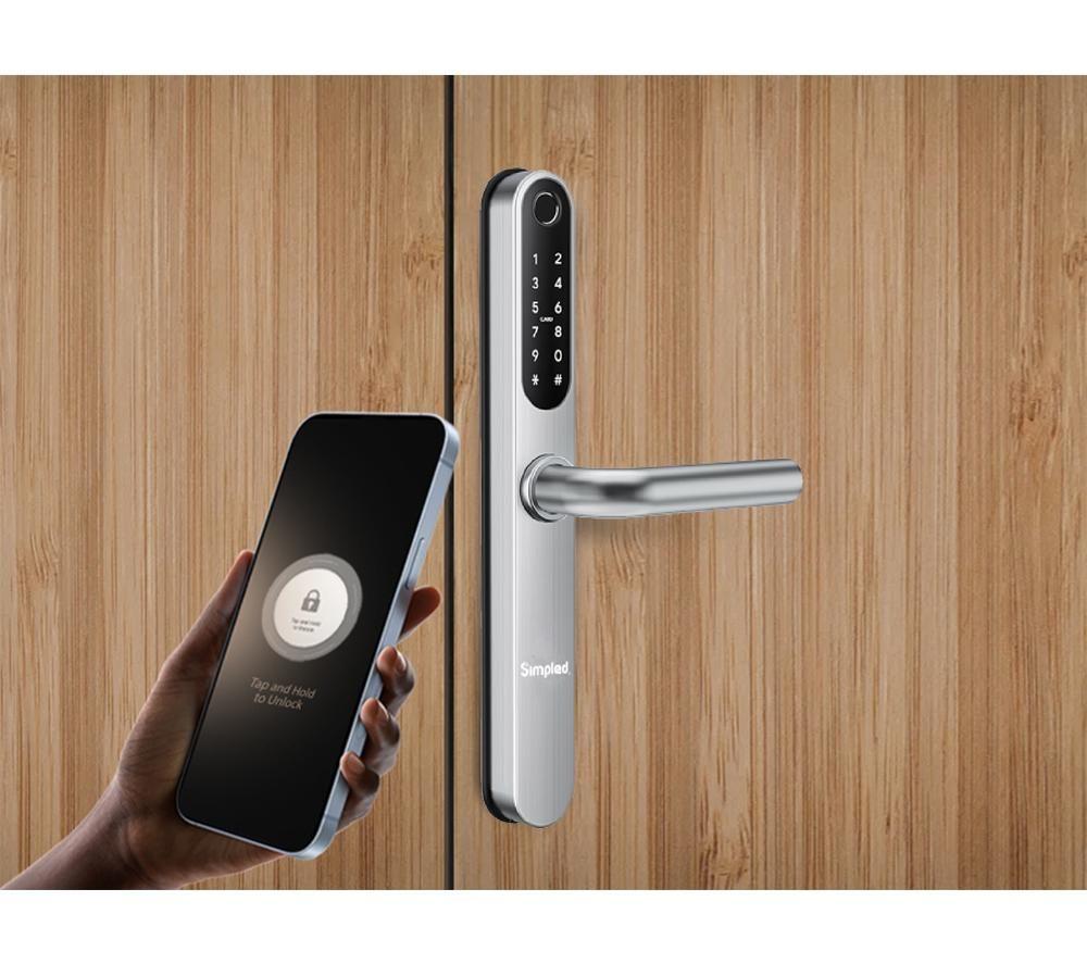 SIMPLED DFF-SP Double-Sided Smart Lock - Silver image number 3 of 3