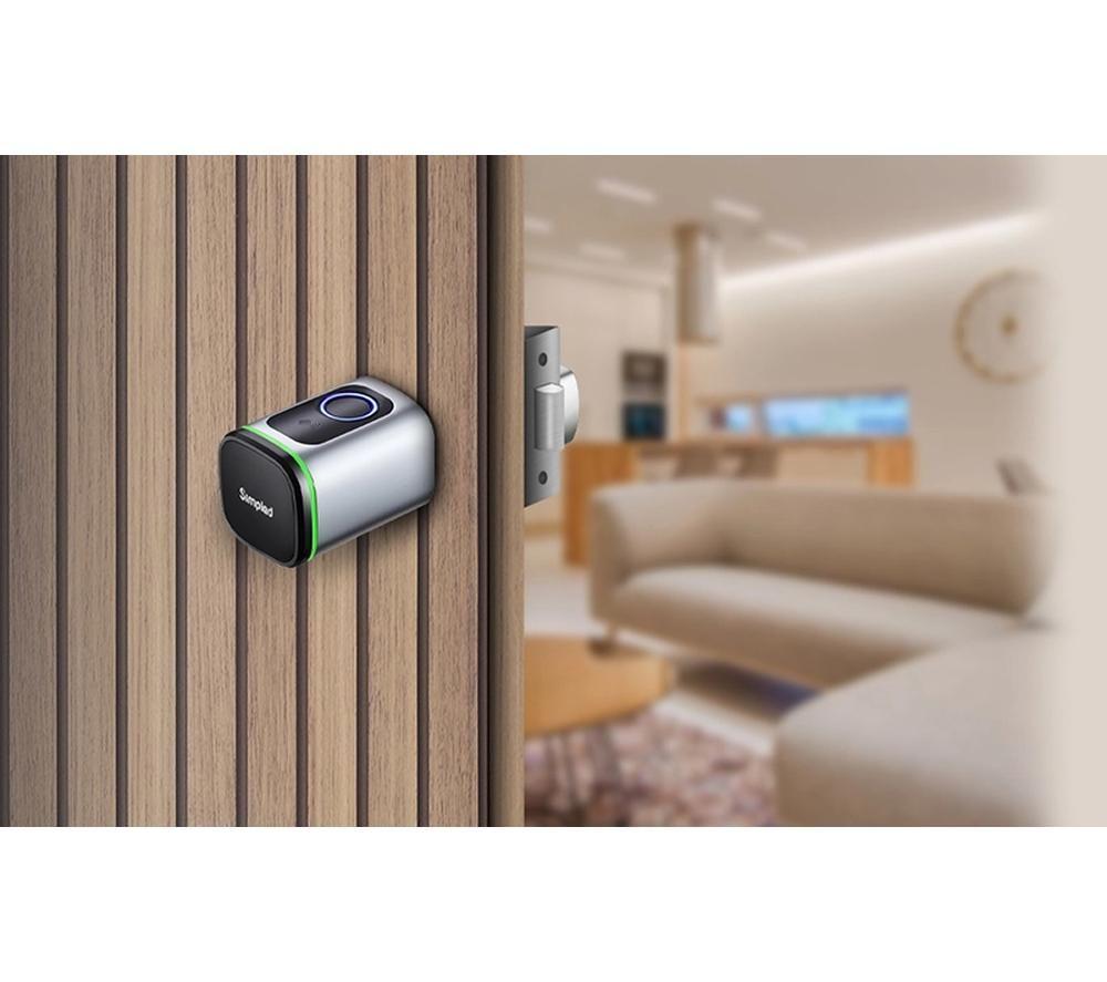 SIMPLED Night Latch Smart Door Lock - Silver image number 5 of 7