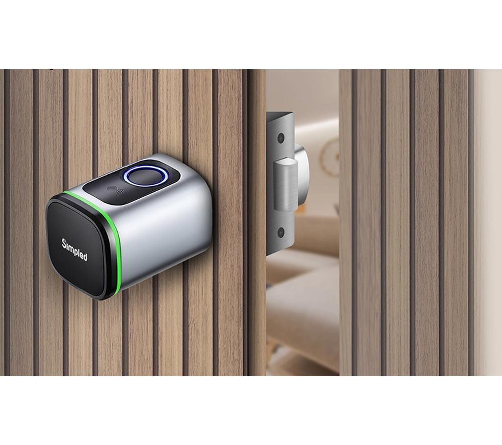 SIMPLED Night Latch Smart Door Lock - Silver image number 6 of 7