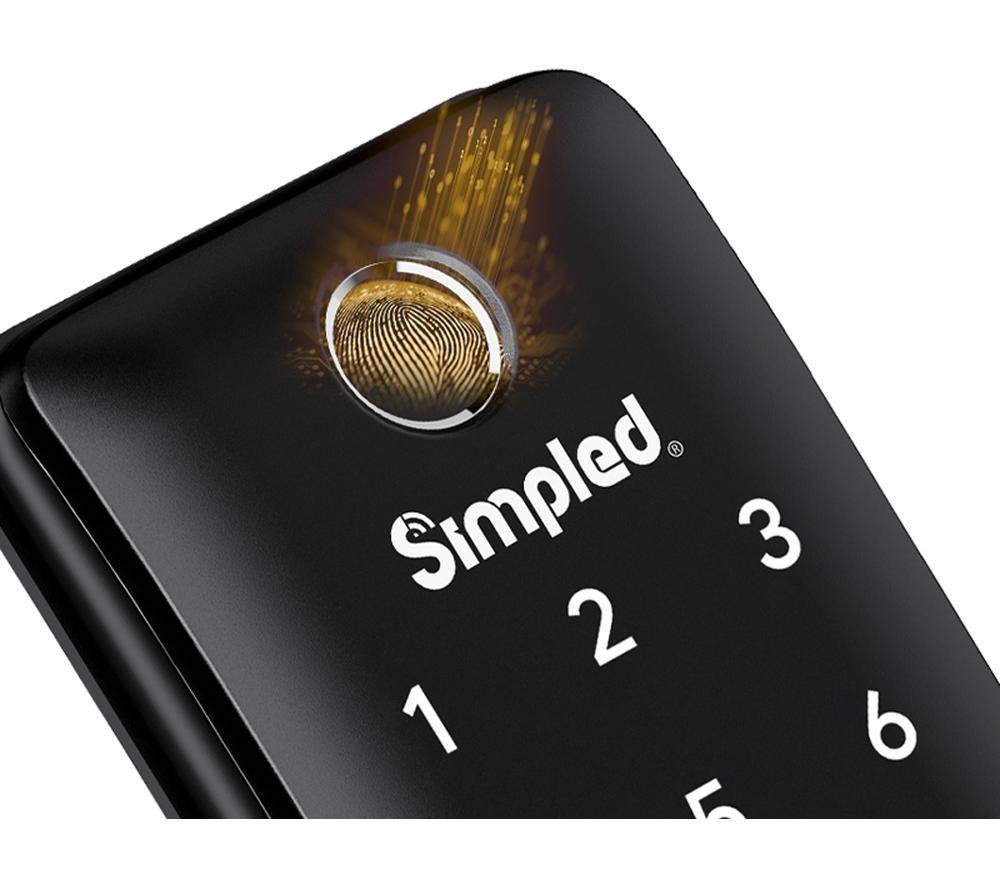 SIMPLED UF-SP Smart Fingerprint Door Lock - Black image number 4 of 4