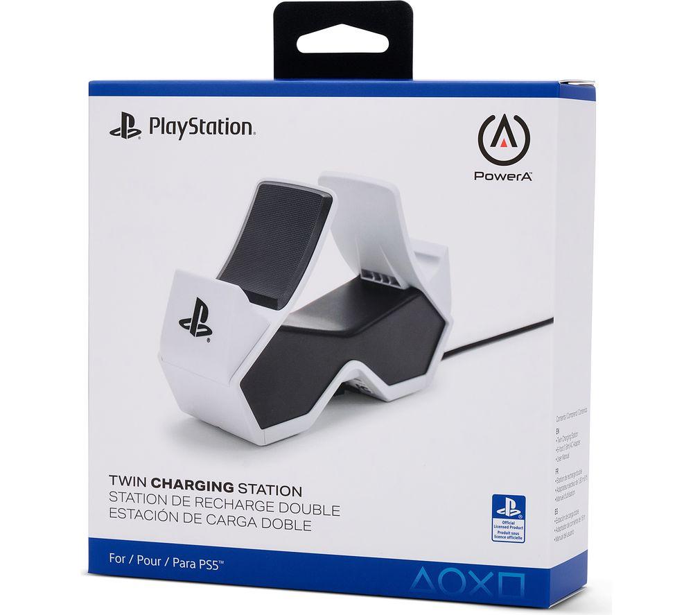 POWERA PS5 DualSense Twin Charging Station - White image number 5 of 6