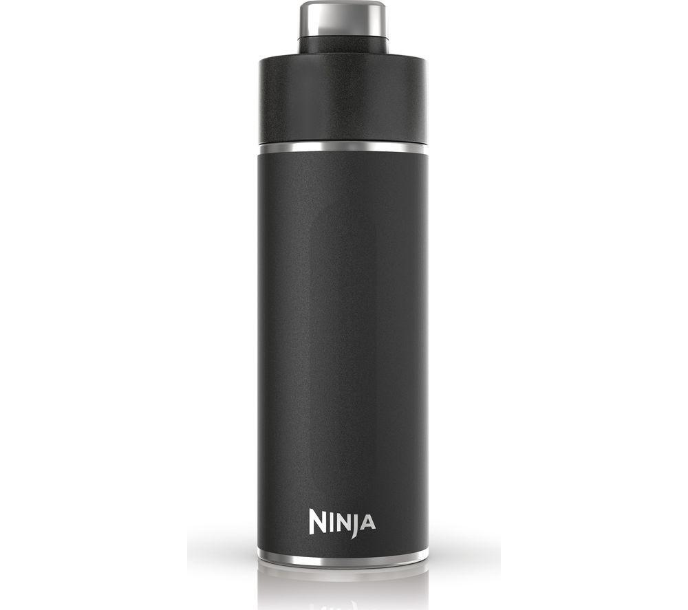 NINJA Thirsti Travel Water Bottle - Black, 700 ml