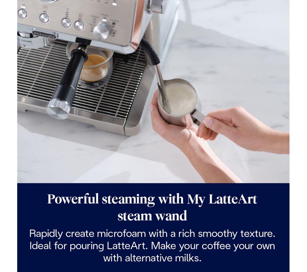 DELONGHI La Specialista Opera EC9555.M Bean to cup Coffee Machine with HomeCafe Kit - Stainless Steel image number 7 of 10