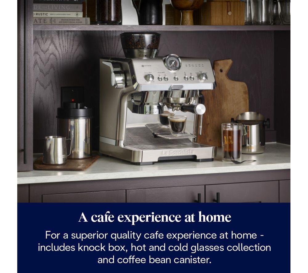 DELONGHI La Specialista Opera EC9555.M Bean to cup Coffee Machine with HomeCafe Kit - Stainless Steel image number 9 of 10