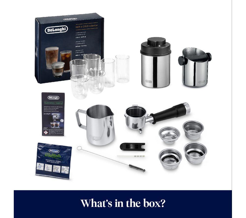 DELONGHI La Specialista Opera EC9555.M Bean to cup Coffee Machine with HomeCafe Kit - Stainless Steel image number 10 of 10