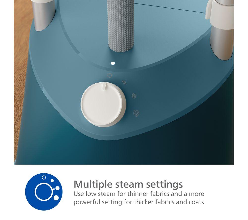 PHILIPS 1000 Series STE1040/20 Standing Clothes Steamer - Blue image number 4 of 10