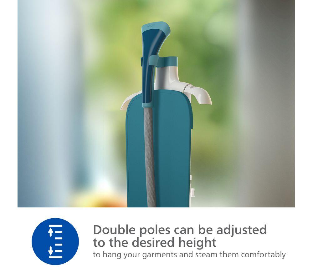 PHILIPS 1000 Series STE1040/20 Standing Clothes Steamer - Blue image number 7 of 10
