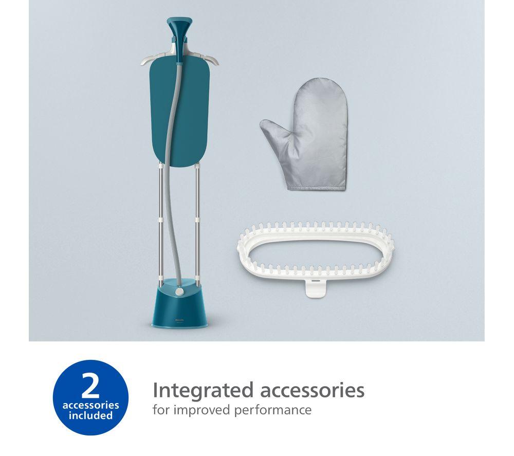 PHILIPS 1000 Series STE1040/20 Standing Clothes Steamer - Blue image number 8 of 10