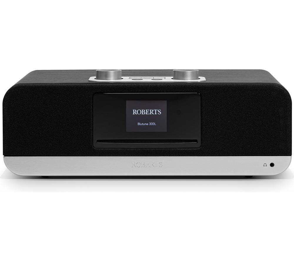 ROBERTS Blutune 300L DABﱓ Bluetooth Radio - Black, Silver/Grey,Black