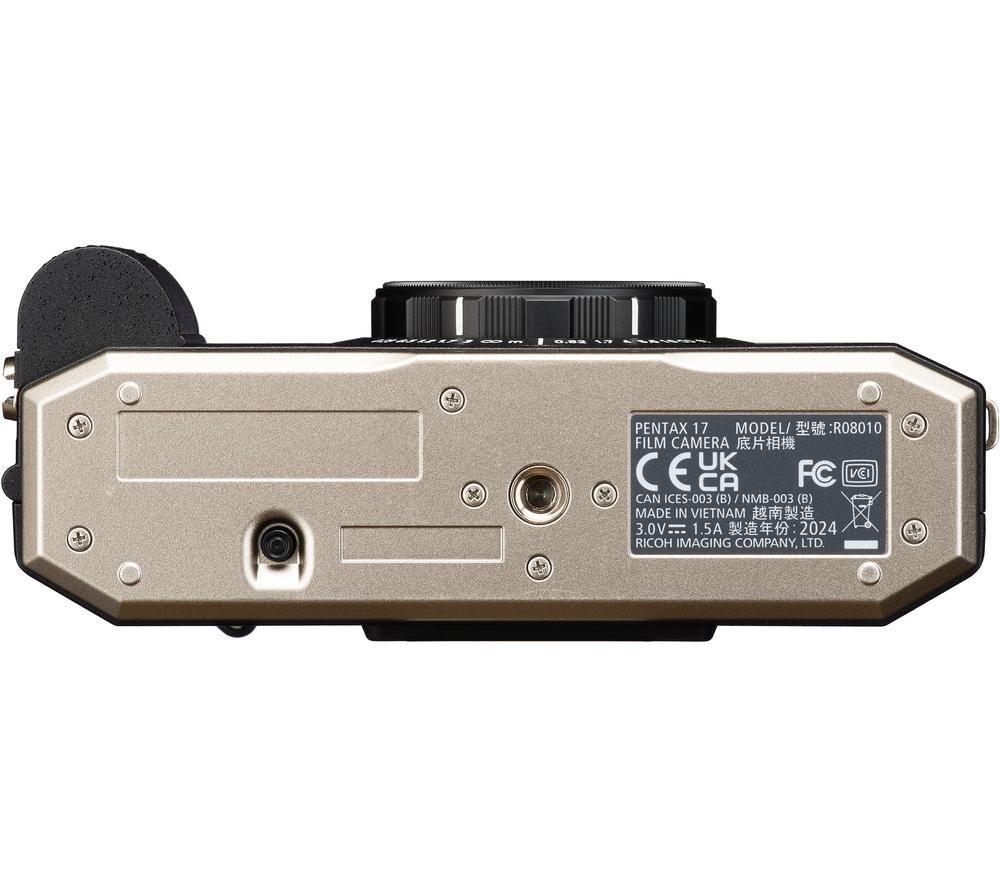 PENTAX 17 Compact Film Camera Starter Pack - Black image number 6 of 7