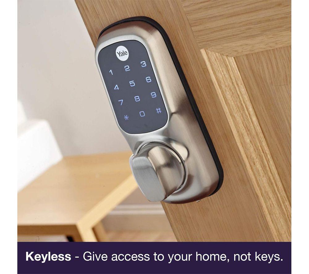 YALE Keyless Connected Smart Door Lock - Satin Nickel image number 3 of 3
