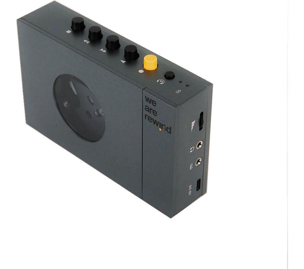 WE ARE REWIND Keith Personal Cassette Player - Grey image number 2 of 2