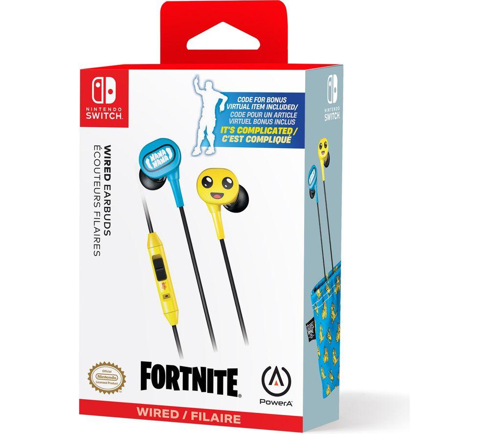 POWERA Gaming Earbuds for Nintendo Switch - Fortnite Peely image number 8 of 9