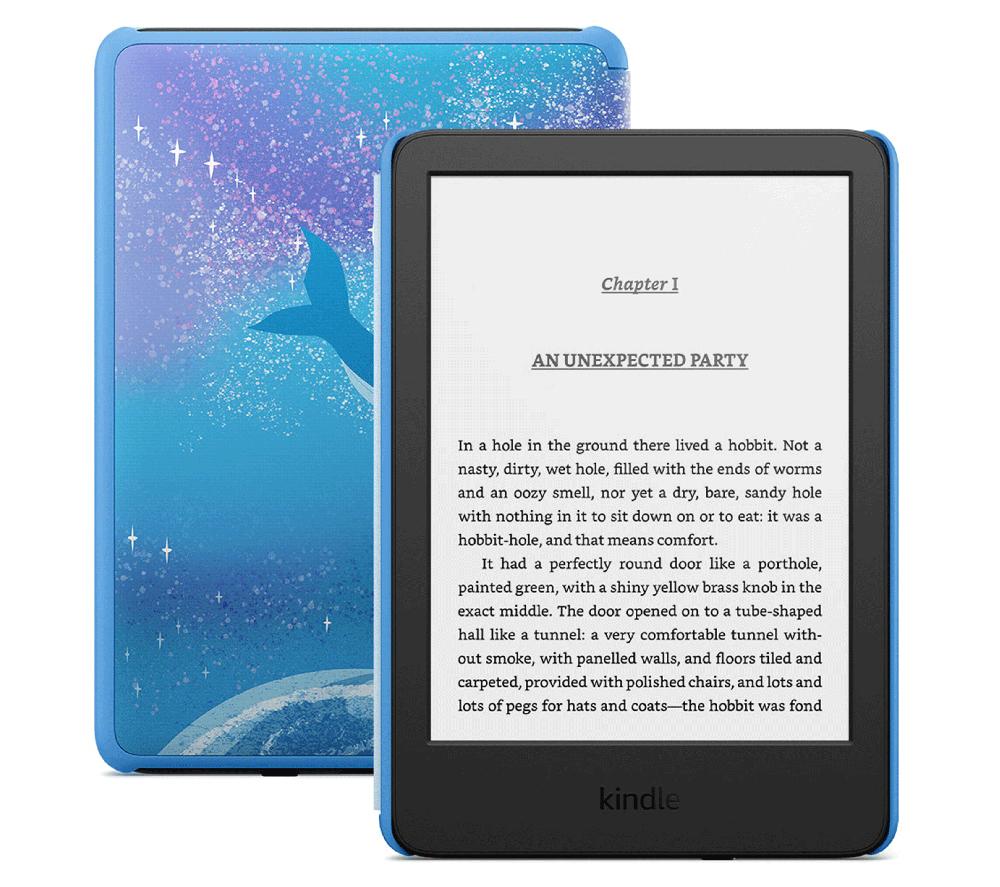 AMAZON Kindle 2024 Kids 6inch eReader - 16 GB, Space Whale