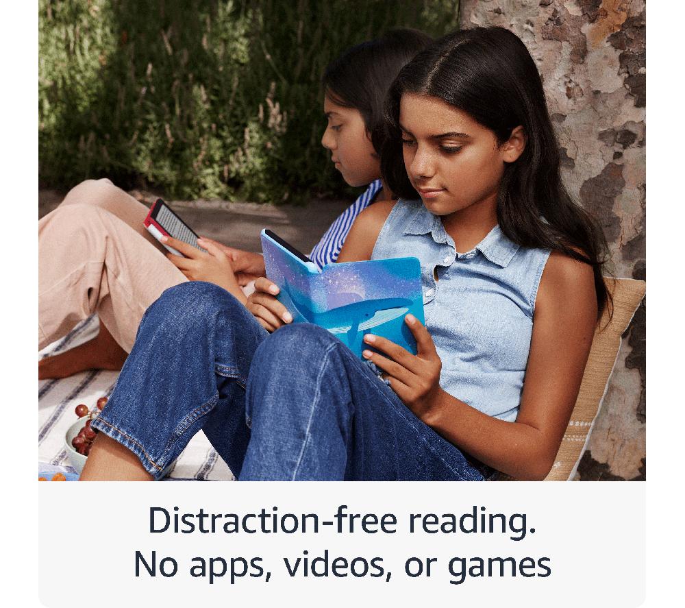 AMAZON Kindle 2024 Kids 6" eReader - 16 GB, Space Whale image number 5 of 8