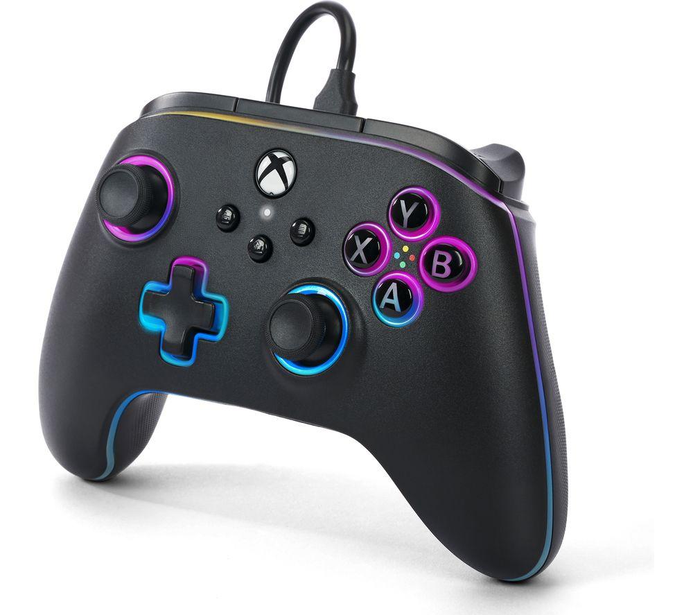 POWERA Advantage Lumectra Wired Controller for Xbox Series X|S - Black image number 10 of 25