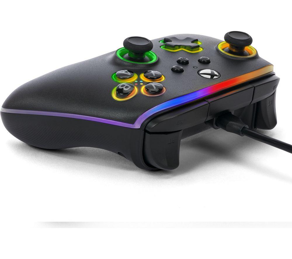 POWERA Advantage Lumectra Wired Controller for Xbox Series X|S - Black image number 11 of 25