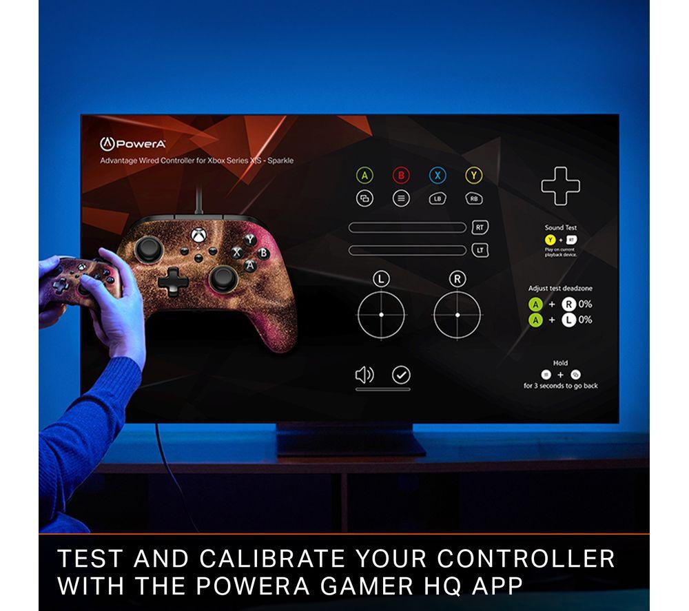 POWERA Advantage Lumectra Wired Controller for Xbox Series X|S - Black image number 25 of 25