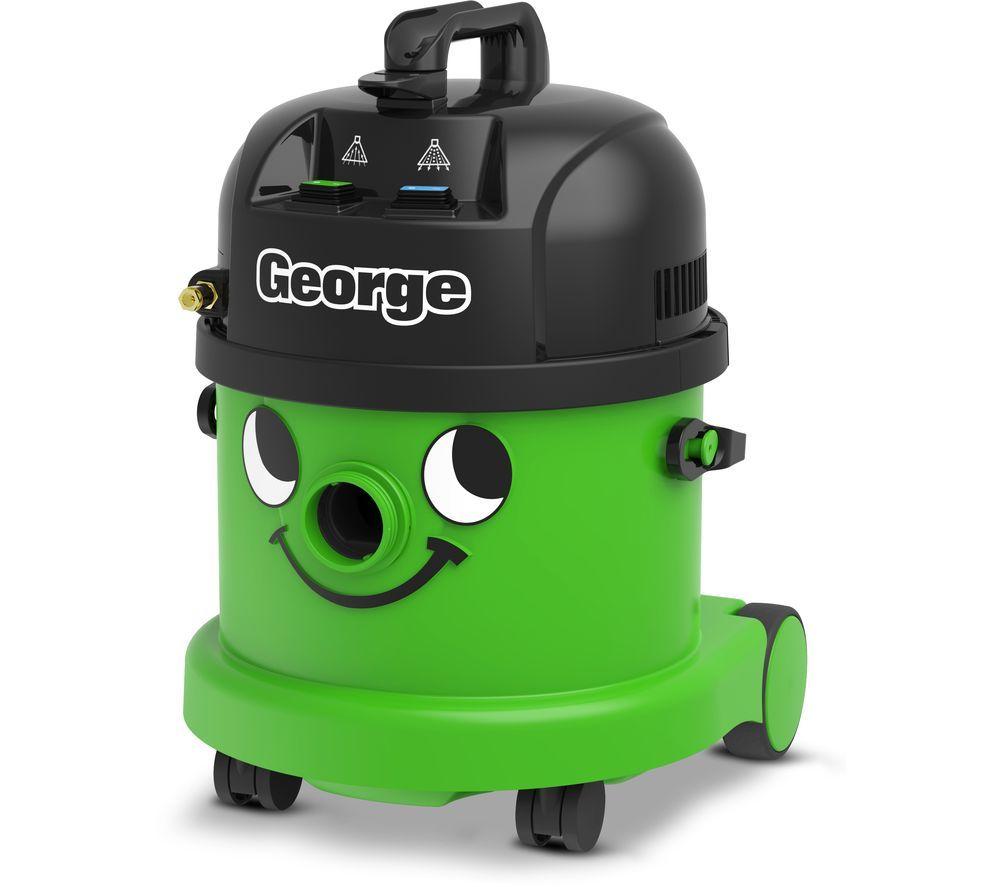 NUMATIC George Cylinder Wet & Dry Vacuum Cleaner - Green image number 2 of 3