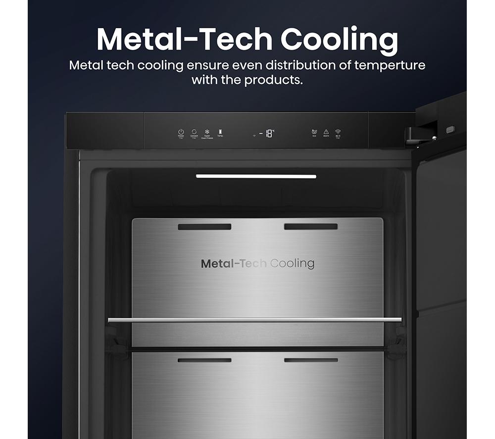HISENSE KitchenFit FT5K310GSFC Tall Freezer - Black image number 6 of 14