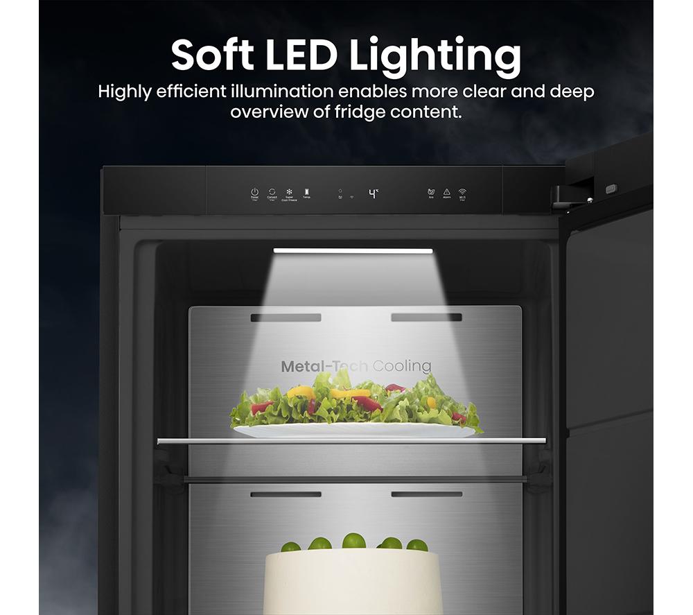 HISENSE KitchenFit FT5K310GSFC Tall Freezer - Black image number 10 of 14